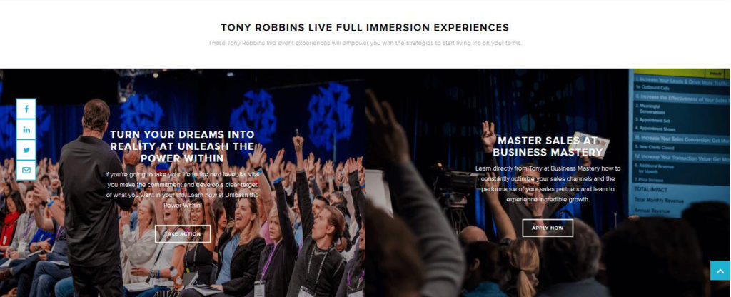 Tony Robbins Funnel 4